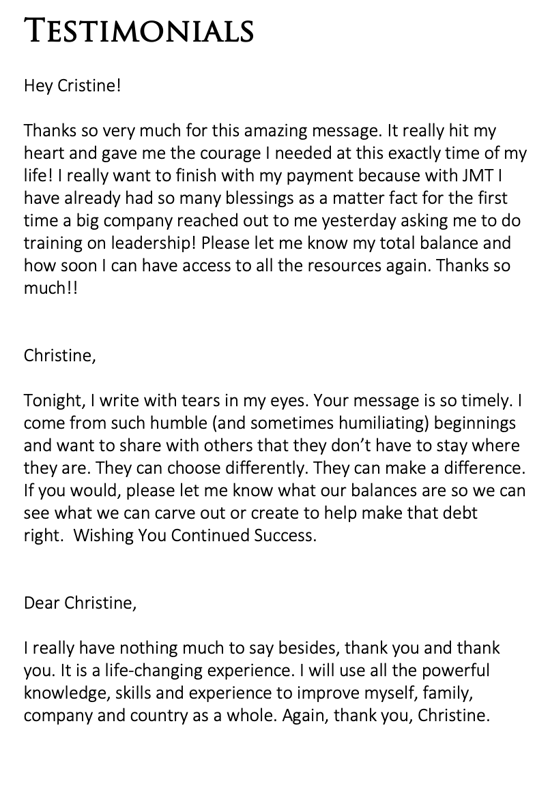 Testimonials6 Testimonials6